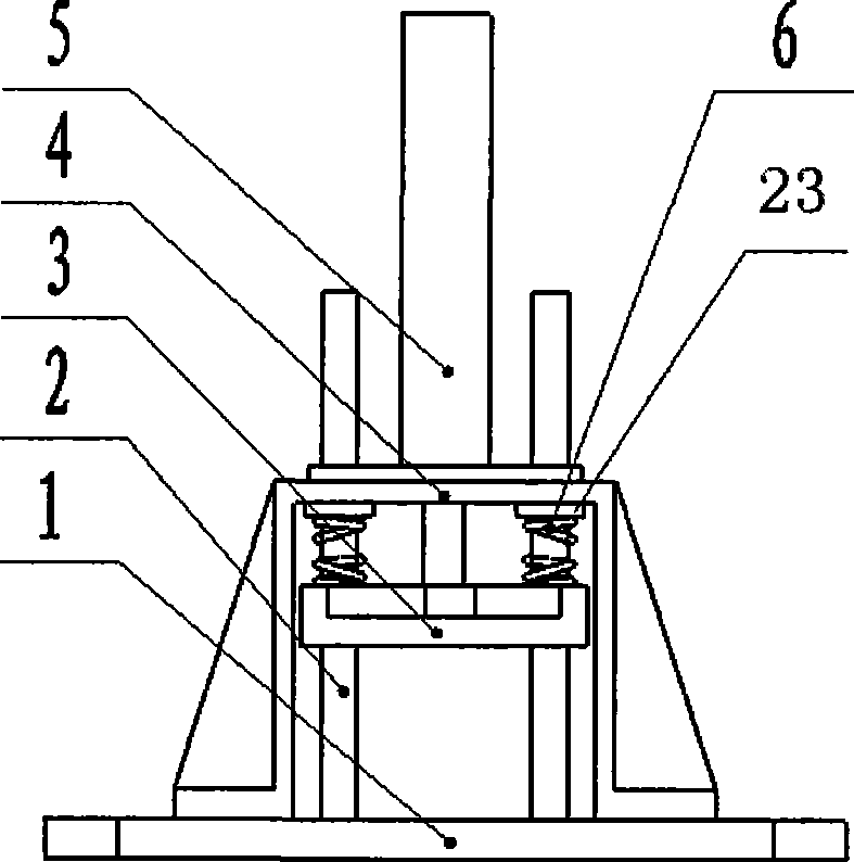 Charging device of automatic apple peeling machine