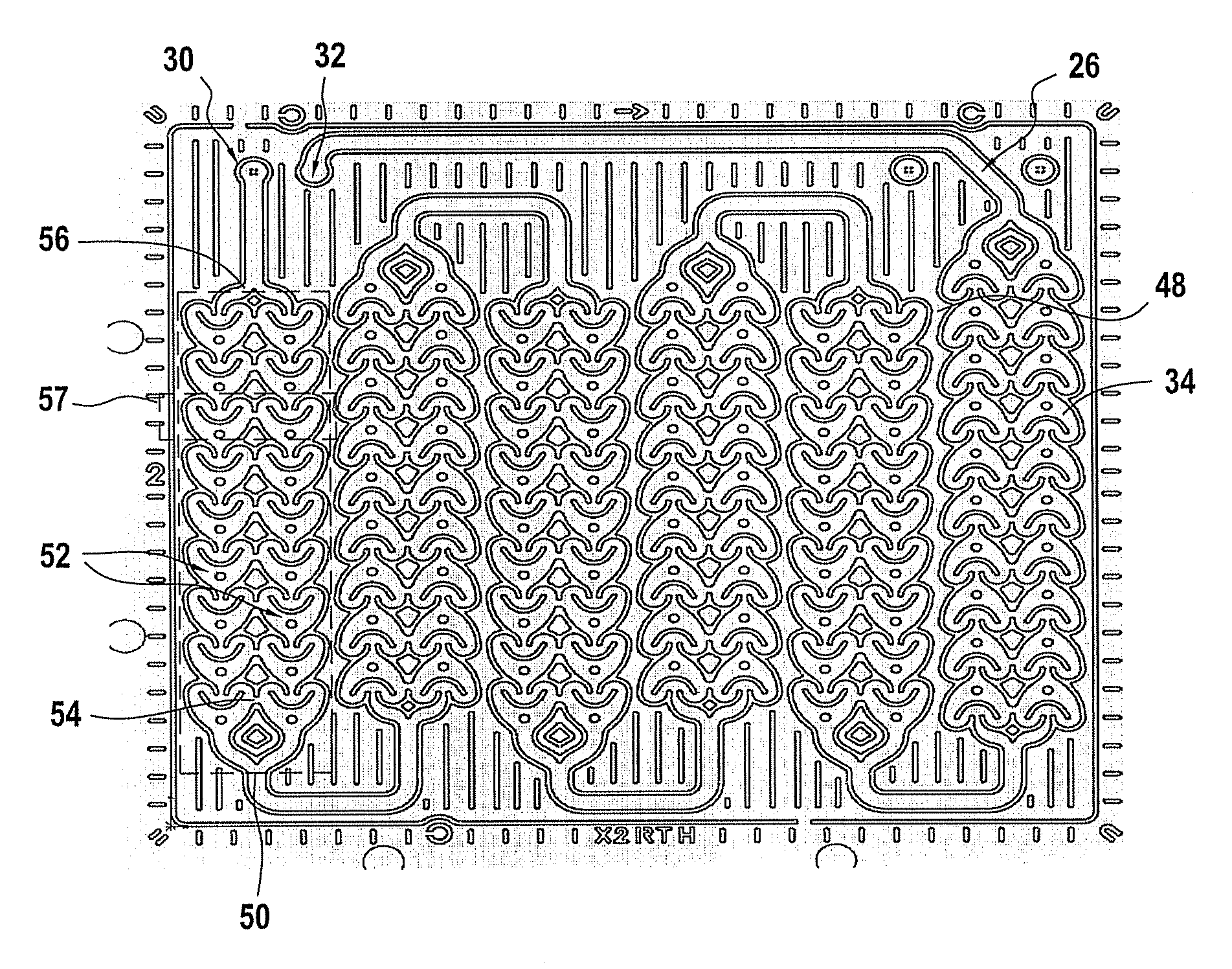 Multiple flow path microreactor design