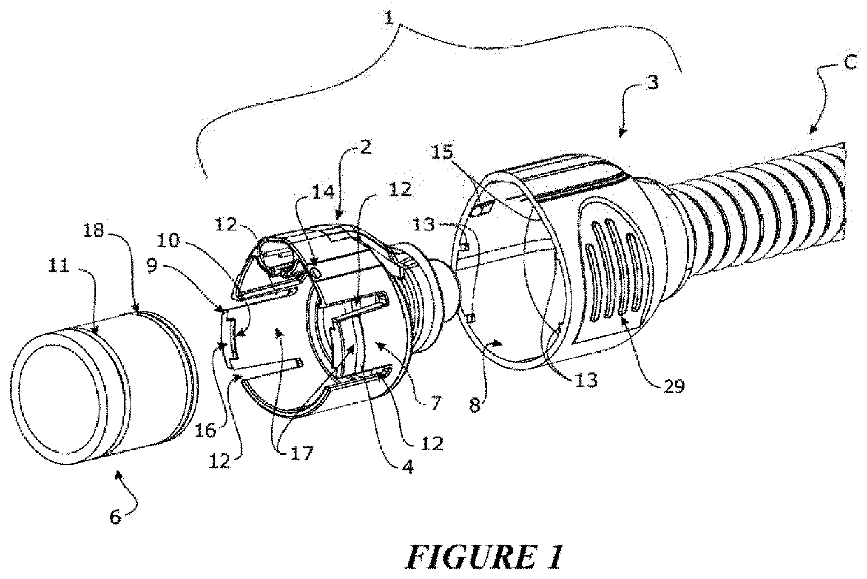 Apparatus for use in a respiratory support system