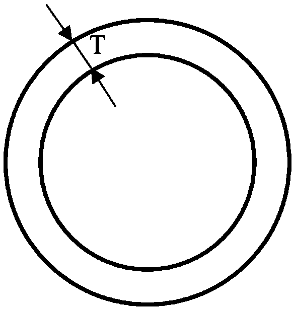 A bullet with a negative Poisson's ratio effect and a design method thereof