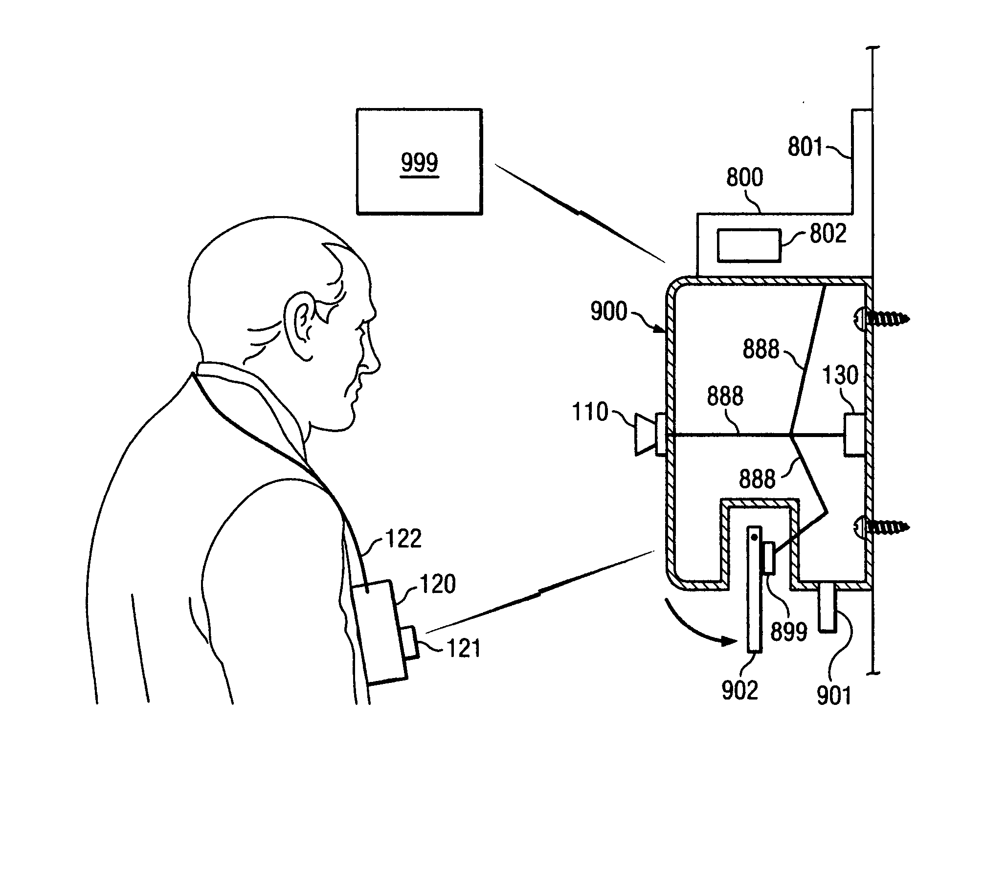 Entertaining or advertising hygiene apparatus