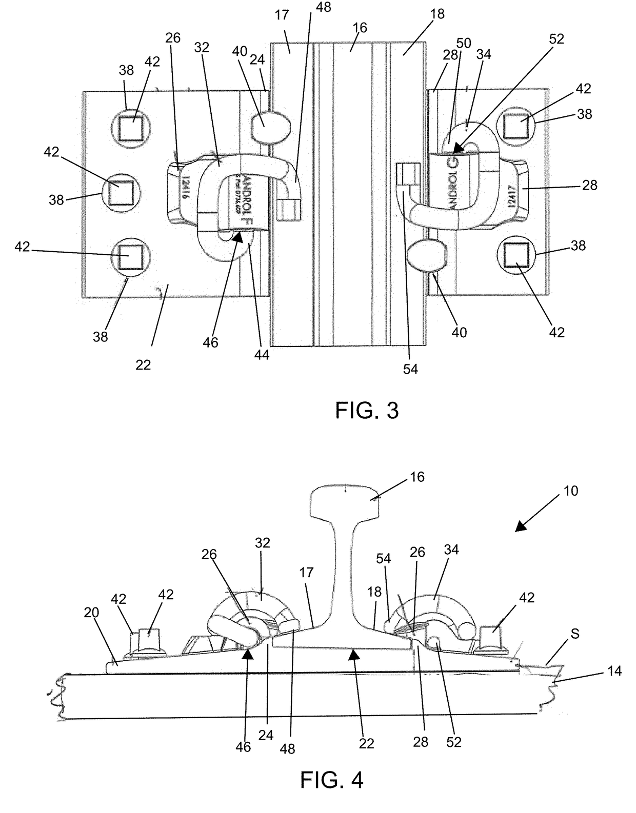 Tie plate for railroad tracks with spike protectors