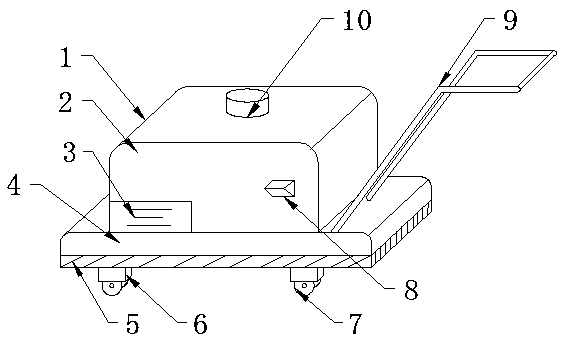 Garden weeder capable of adjusting weeding height