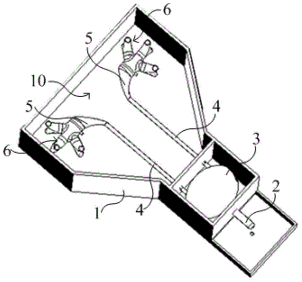 Simulation model used for ureteroscope operation simulation