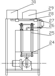 Bobbin yarn middle sample dyeing machine