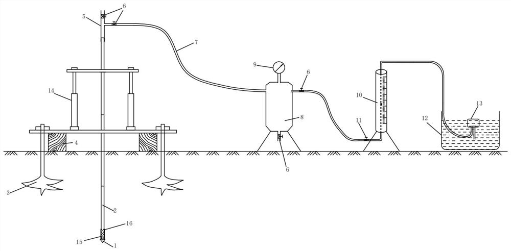 Methane static pressure exhaust construction method