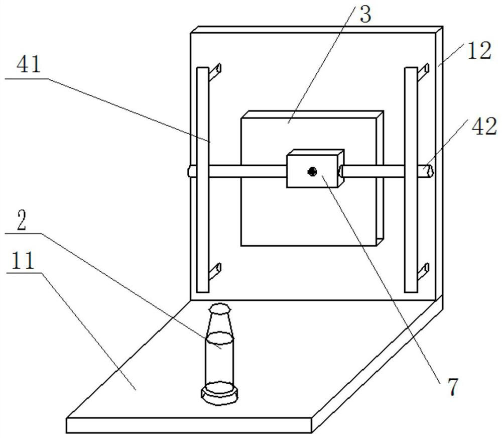 Dynamic and static calibration device and dynamic and static calibration method for laser tracker