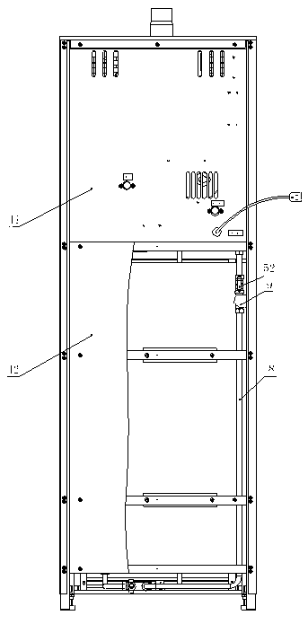 Household intelligent central hot-water system