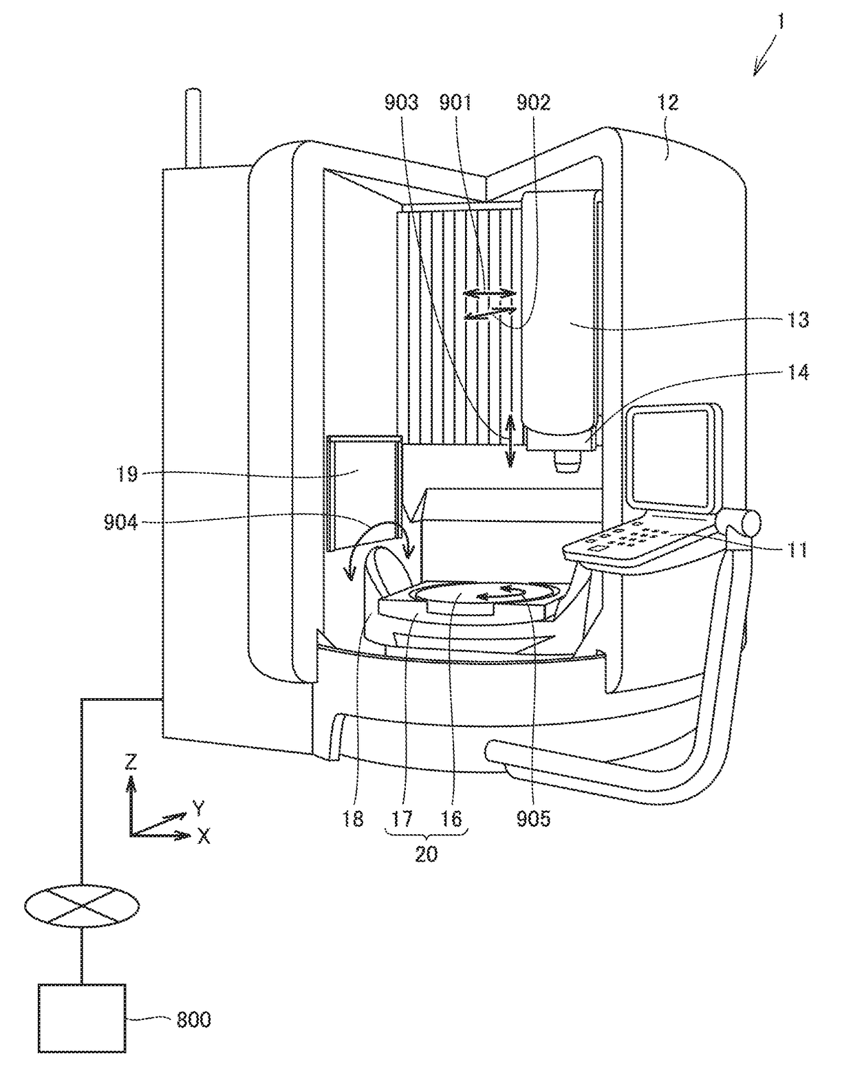 Method for generating control data, data processing device, machine tool, and program