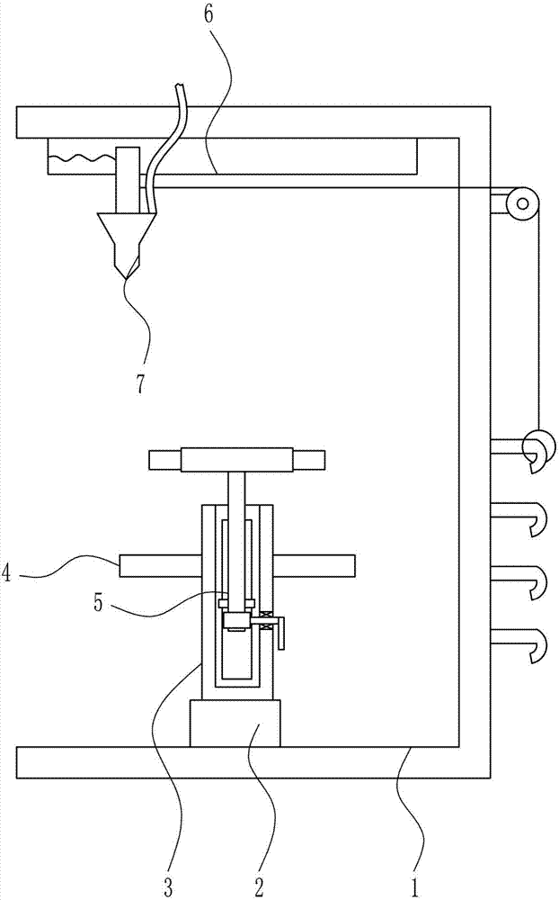 Cleaning equipment for pretreatment of automobile tire recovering