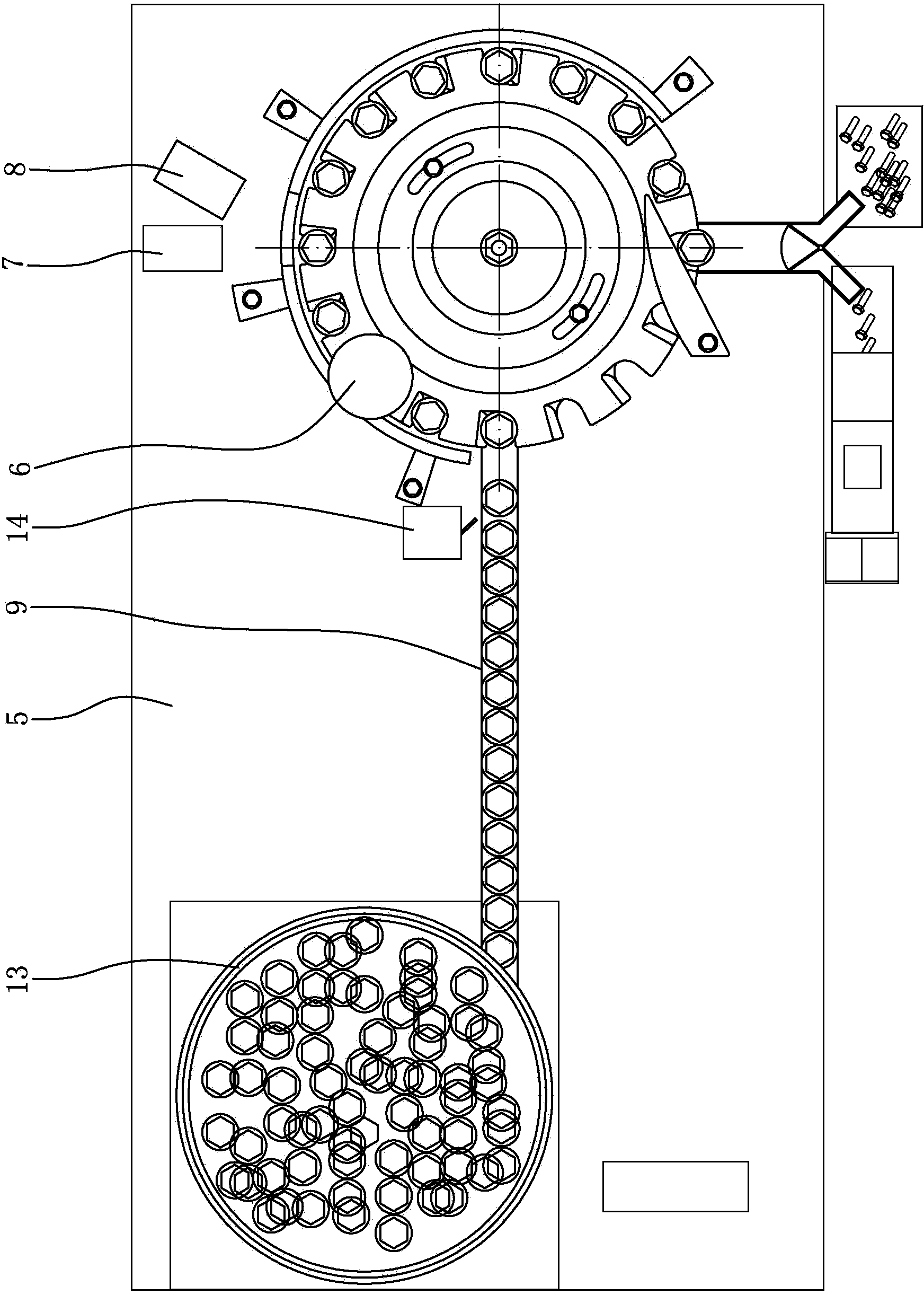 Visual inspection mechanism