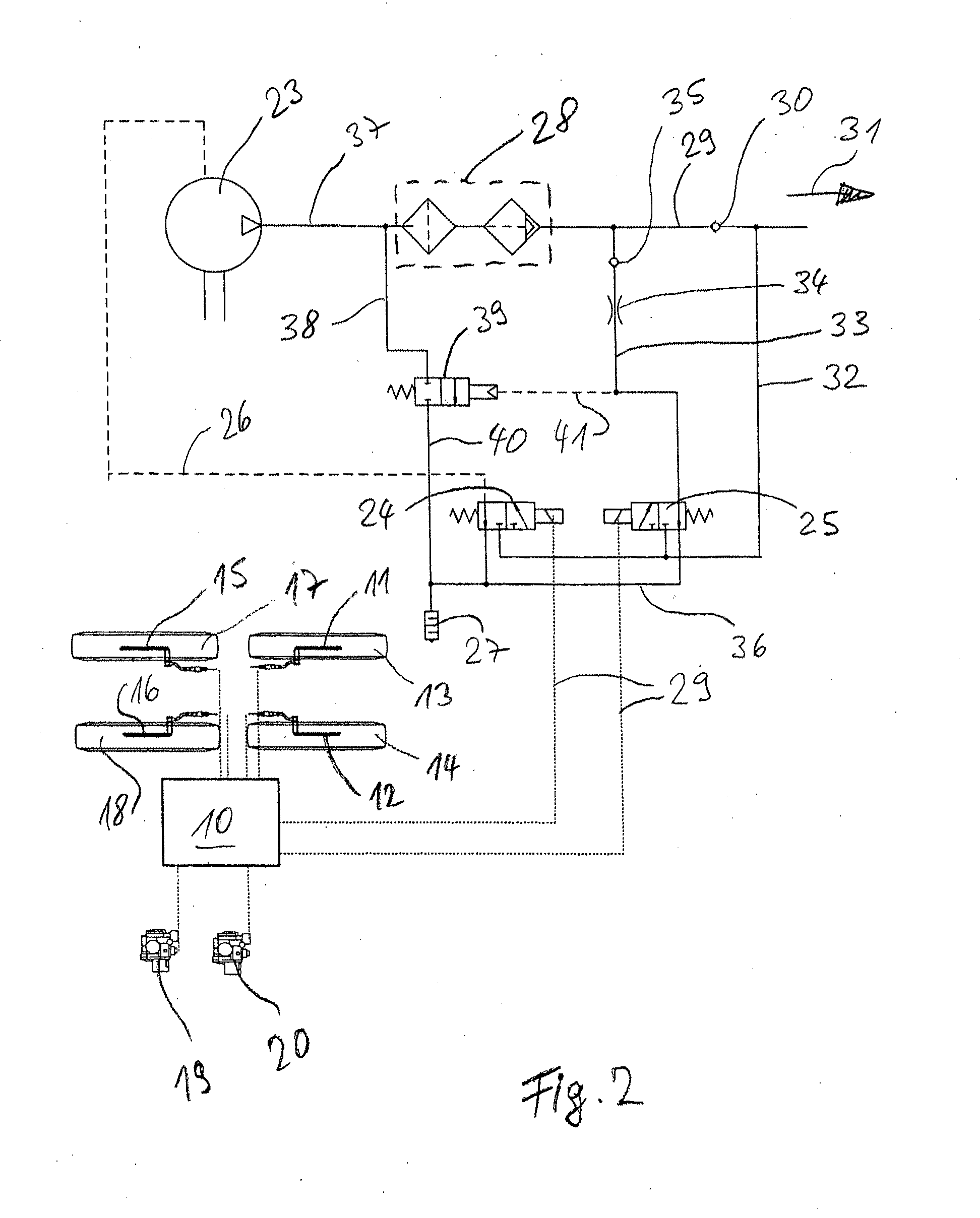 Method for Operating a Compressed Air Brake System