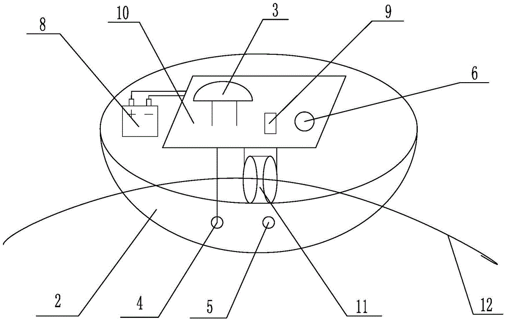 Pole and tower power transmission line fault indicator