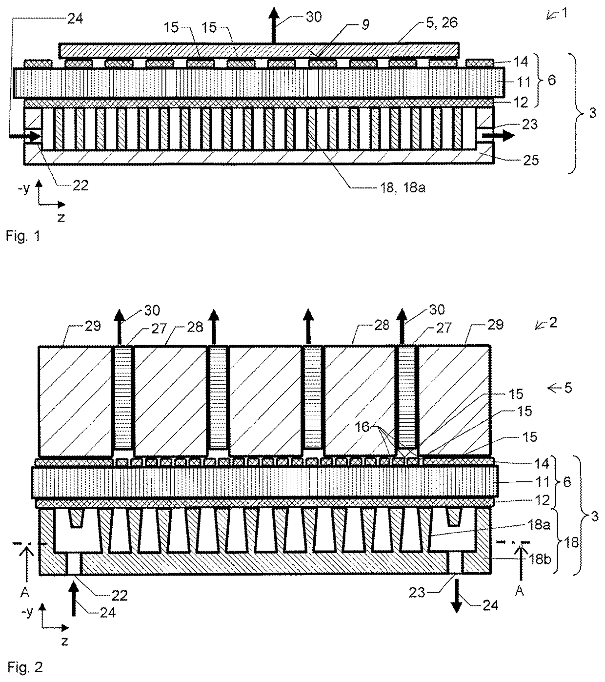 Optical and optoelectronic assembly and method for the production thereof