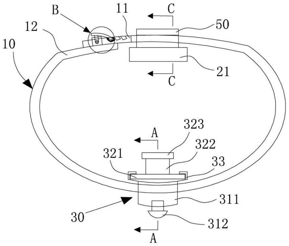 External fixing device for flail chest