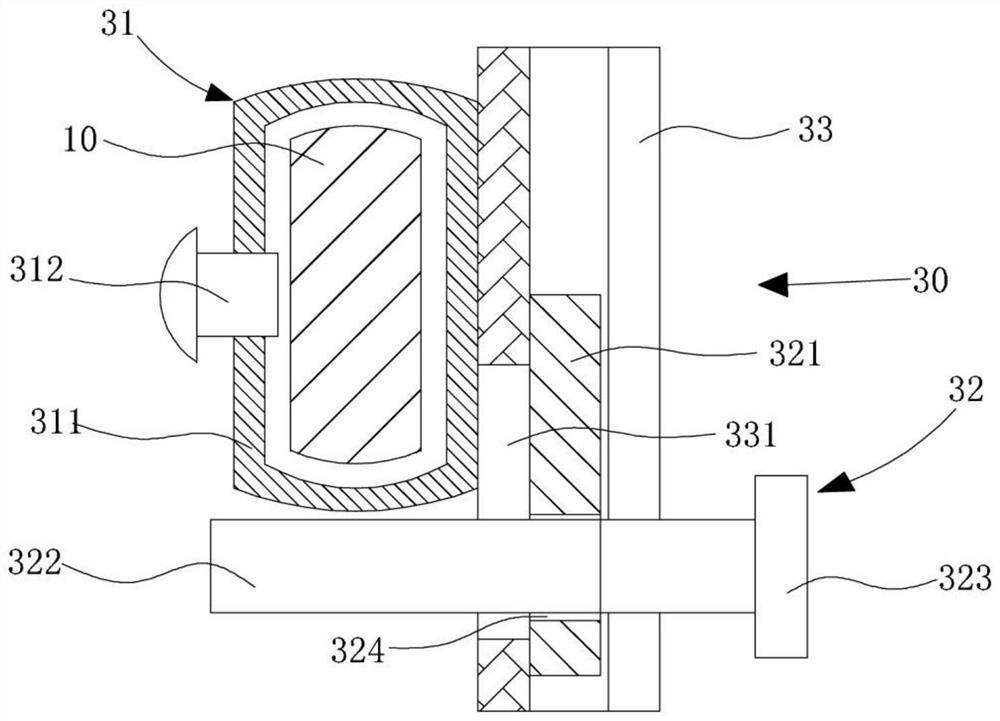 External fixing device for flail chest