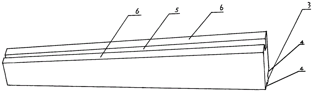 Solid laminated wood of novel structure