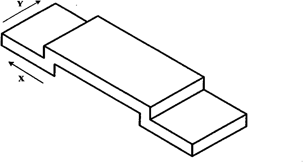 Edge expansion type high coupling coefficient non-contact transformer