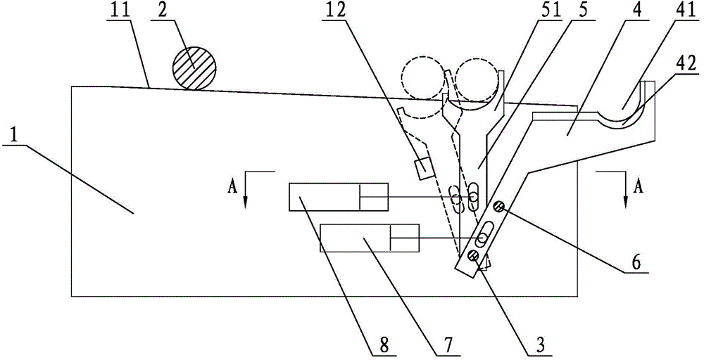 Film roll paying-off device