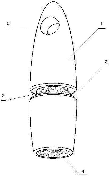 Grooved nail polisher