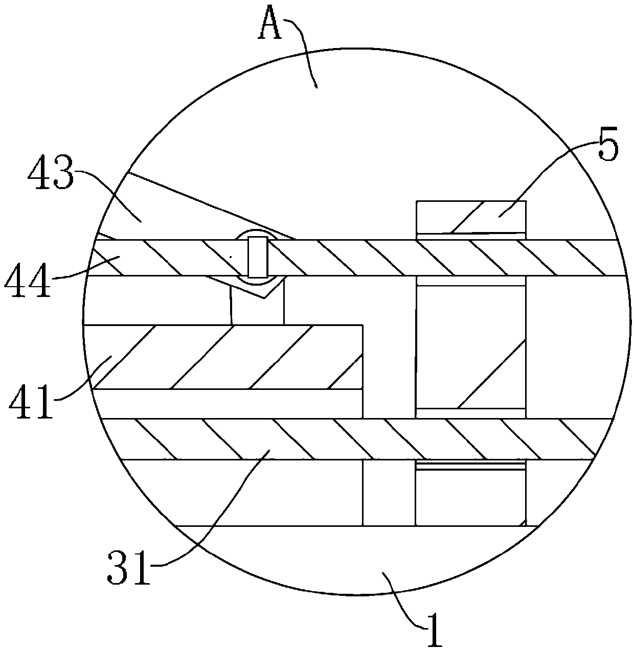 Bimetal composite steel pipe long in service life