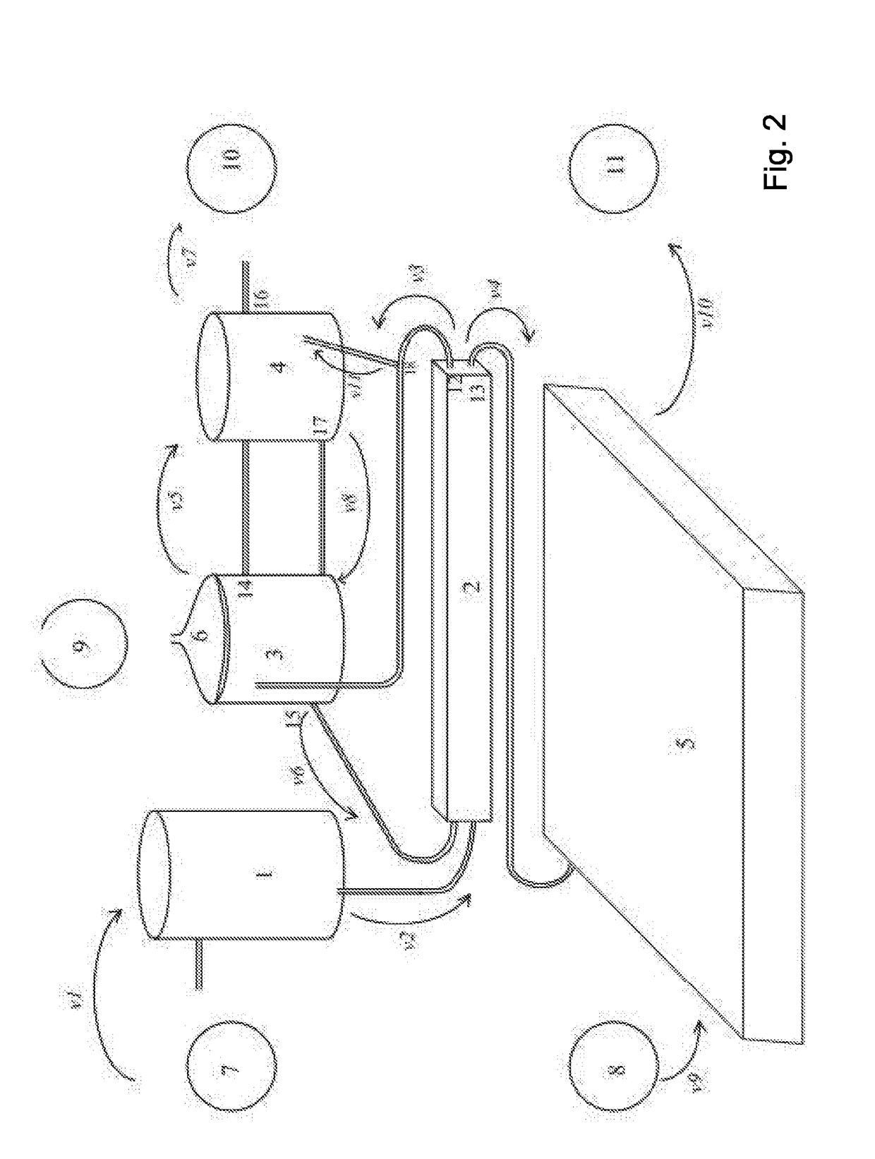 Process and facility for the treatment of livestock waste