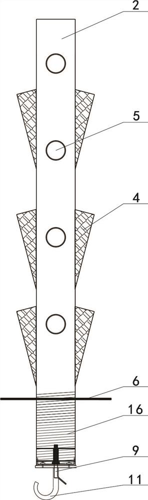 Roof protection method for mine underground blasting