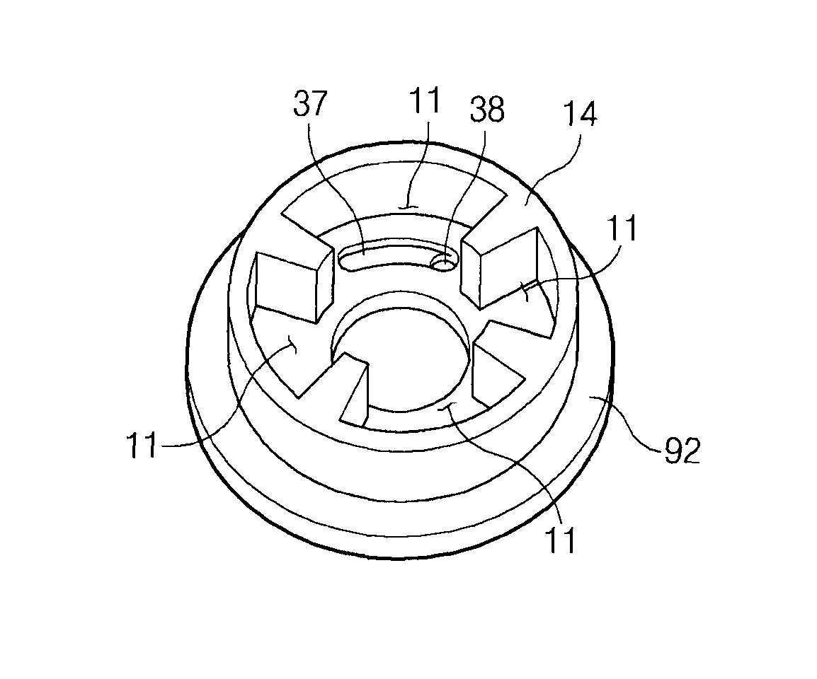 Intermediate lock pin type variable valve timing unit for vehicle and continuously variable valve timing device using the same