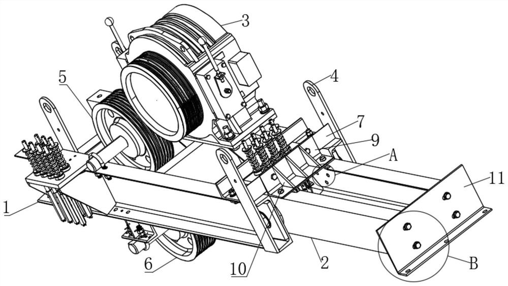 Elevator shaft traction rotary telescopic construction hoist and mounting and using method thereof