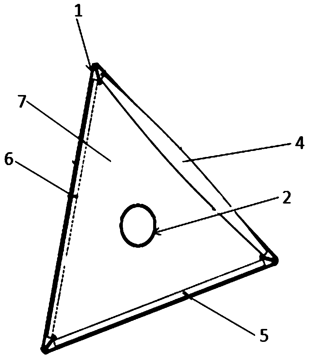 Heat collection column forming window, window and use method of heat collection column