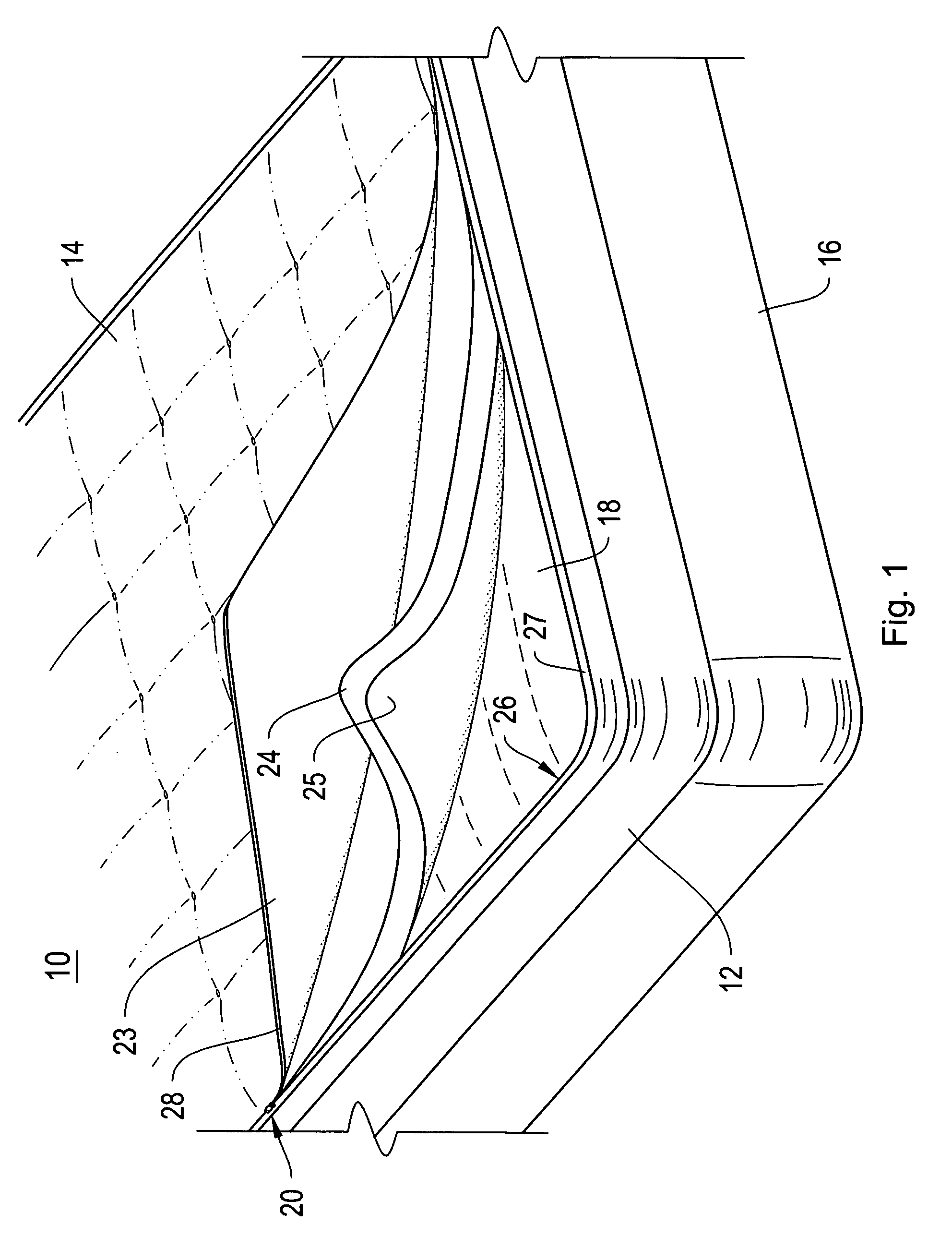 Mattress with removable top