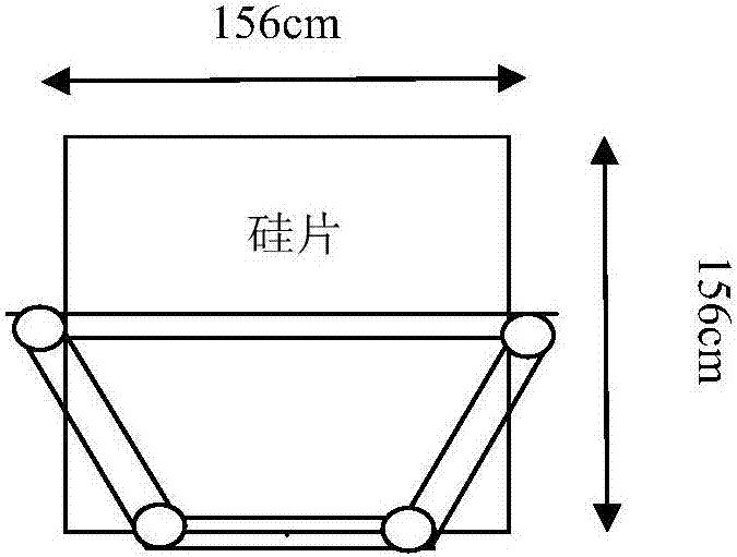 Quartz boat and solar cell diffusion process