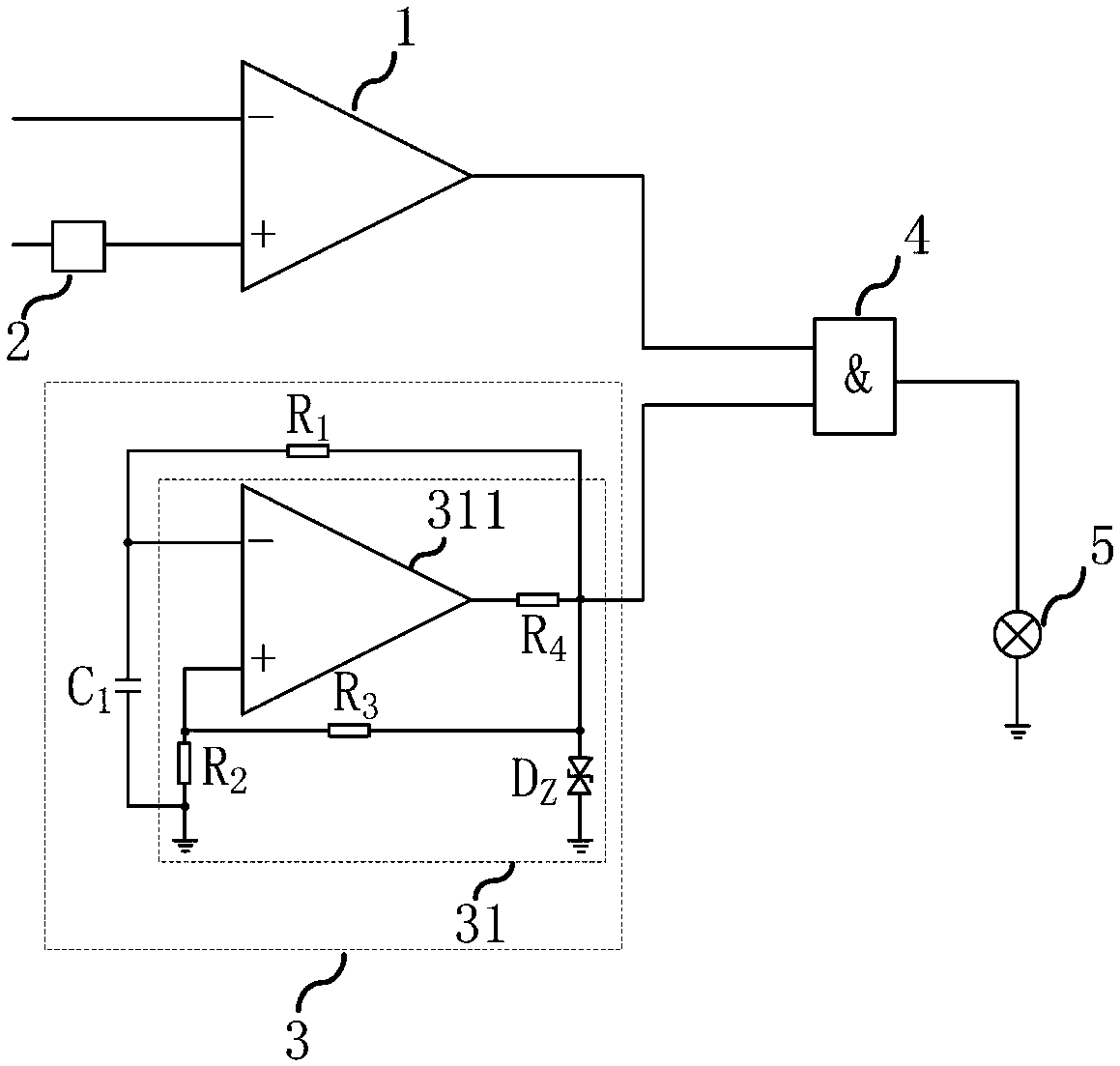 Light control circuit and electronic equipment