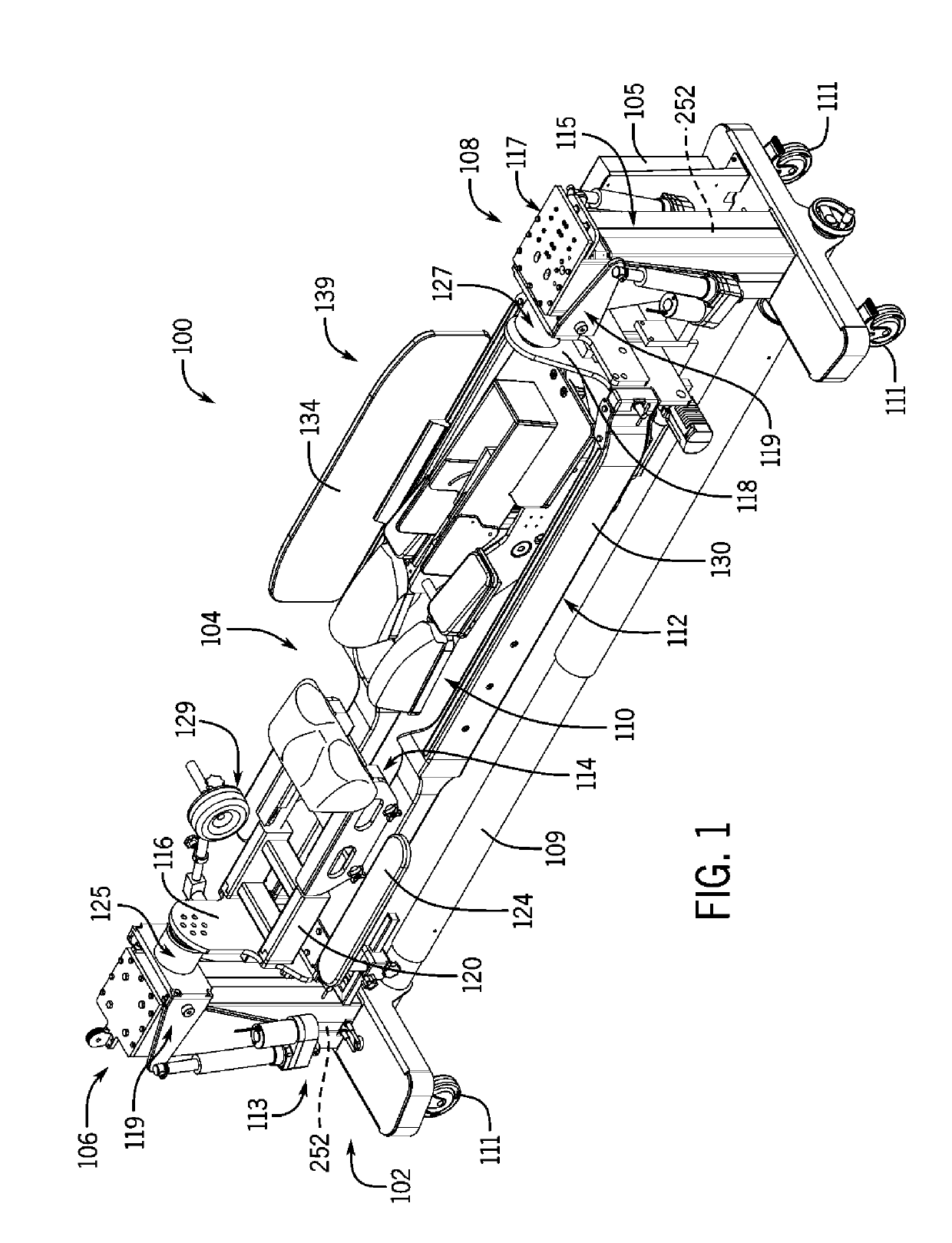 Prone and lateral surgical table