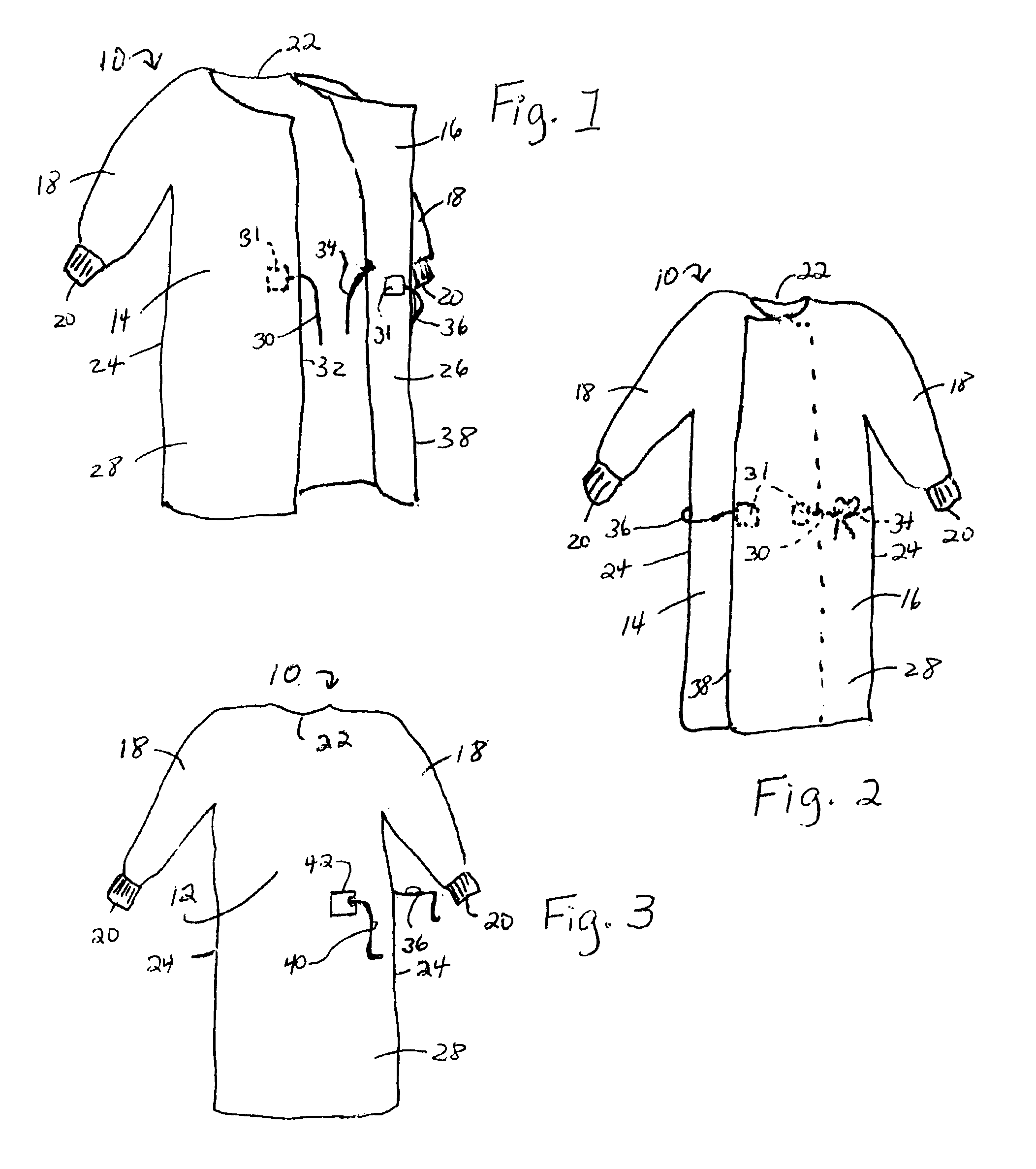 Patch For Securing A Surgical Gown Tie