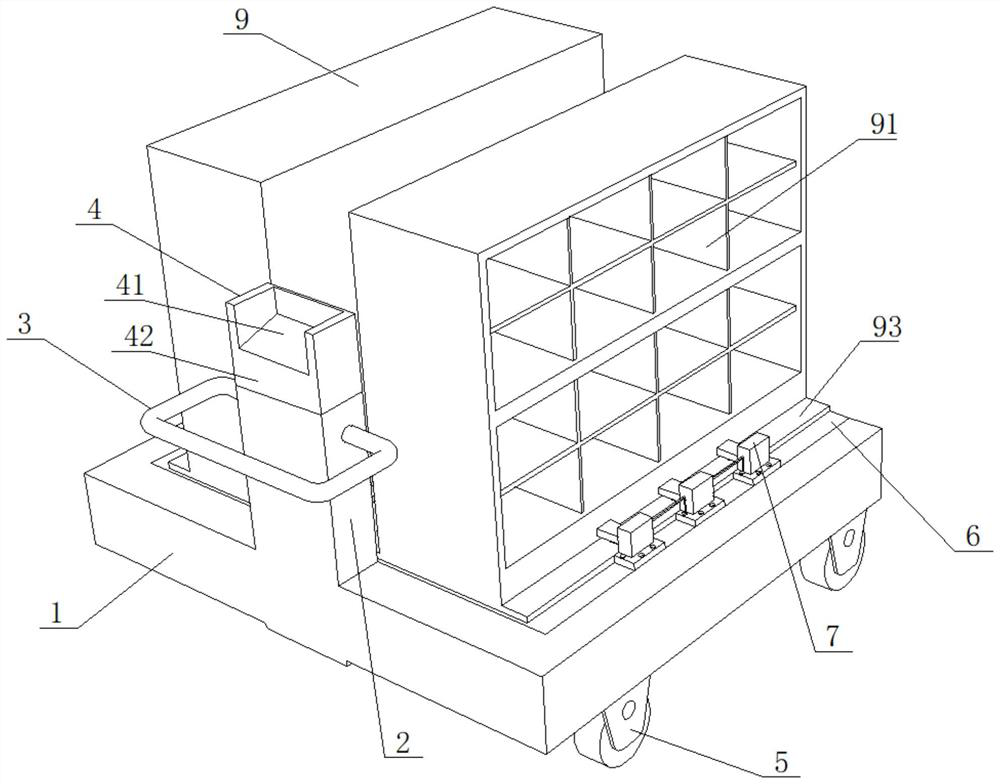 Portable sports equipment moving device