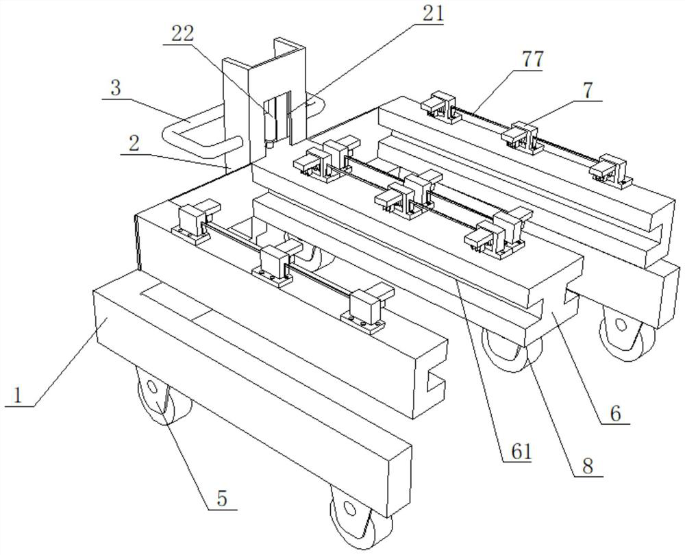 Portable sports equipment moving device