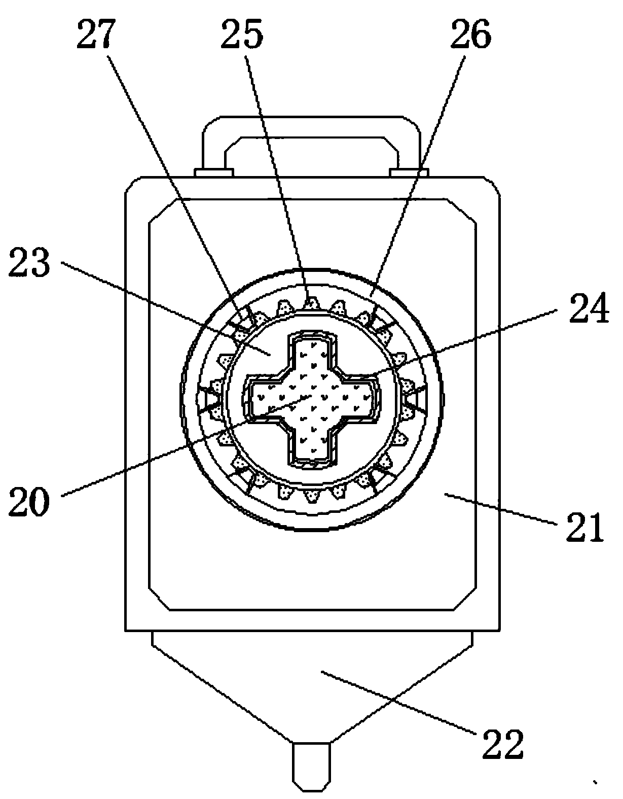 Welding support device convenient to finely adjust for quartz-crystal resonator processing