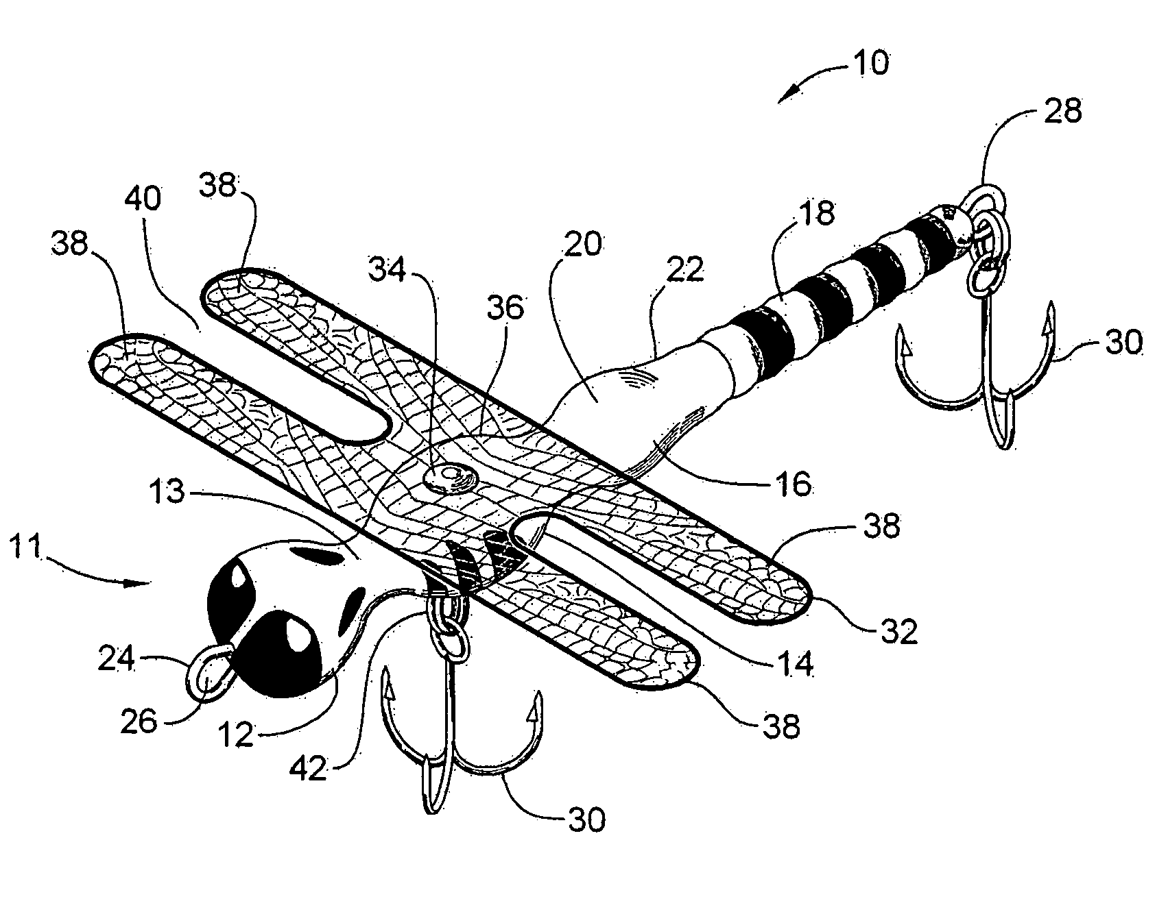 Dragonfly fishing lure