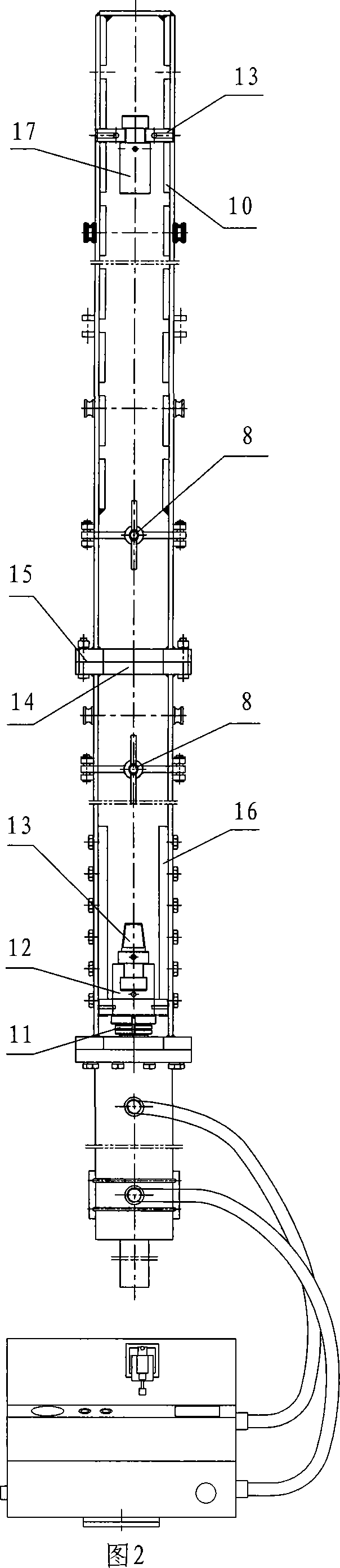 Stretching time-delay test machine