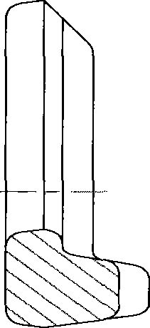 Die seat for prolonging service life of trimming die bore convex-narrow structure