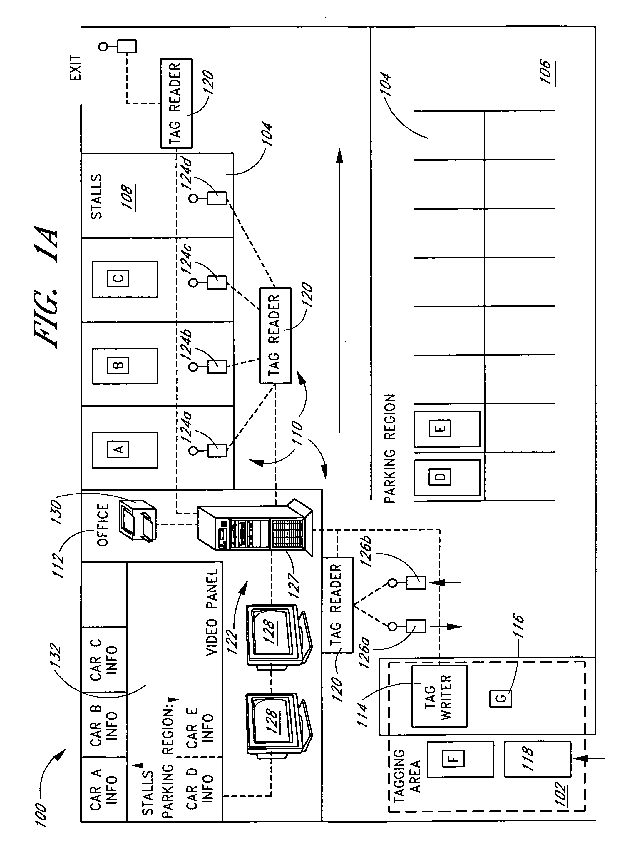 System and method of tracking objects being serviced