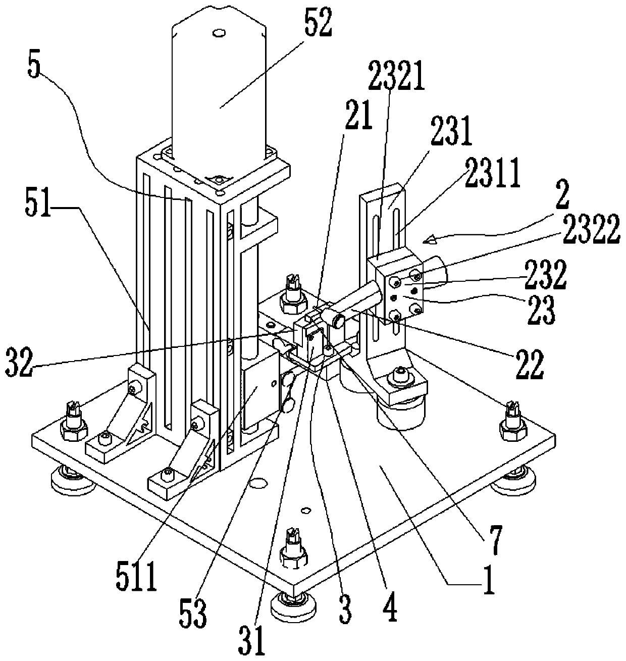 Test apparatus for material cutting performance testing and test method