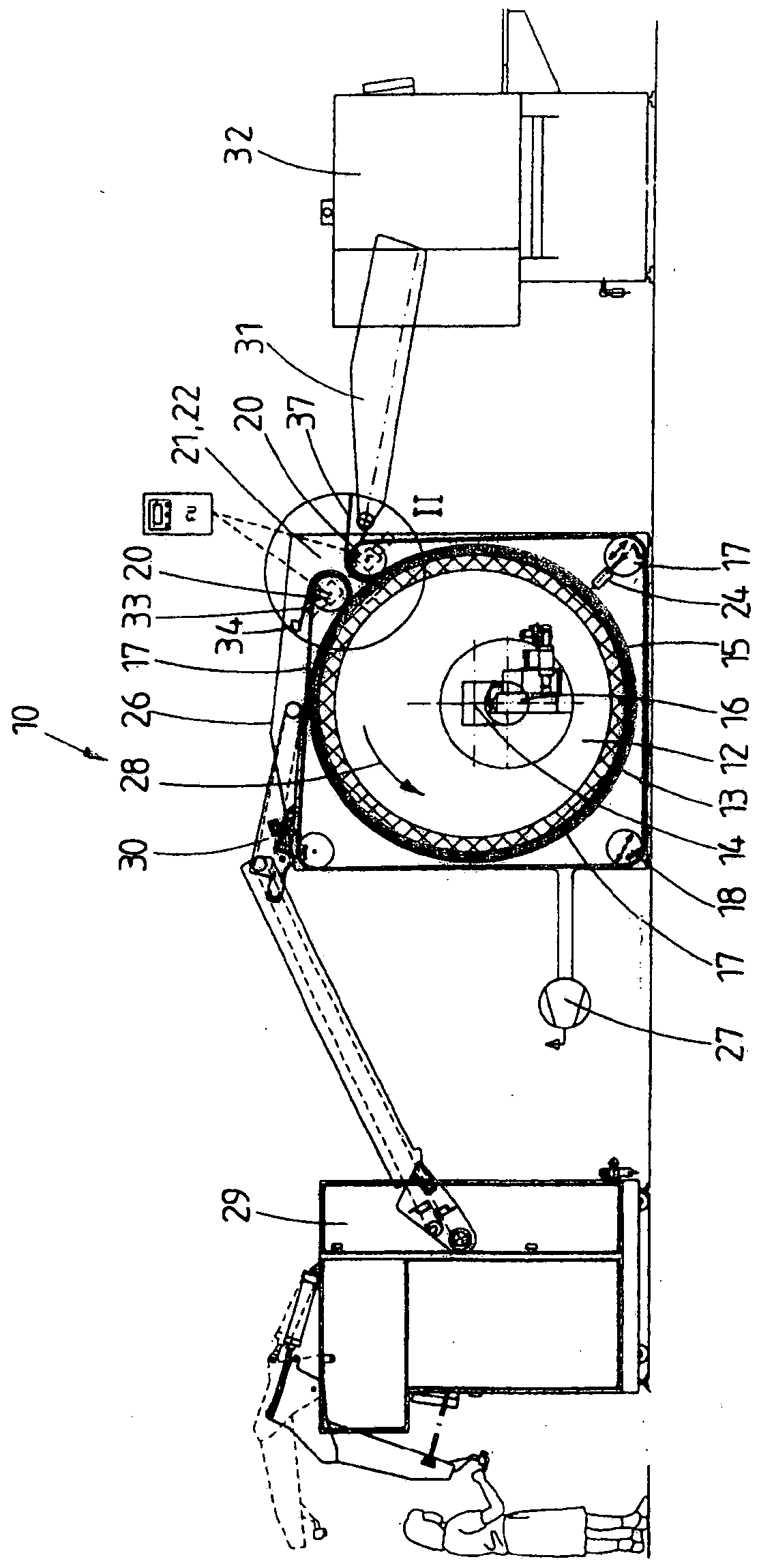 Method and apparatus for ironing laundry items