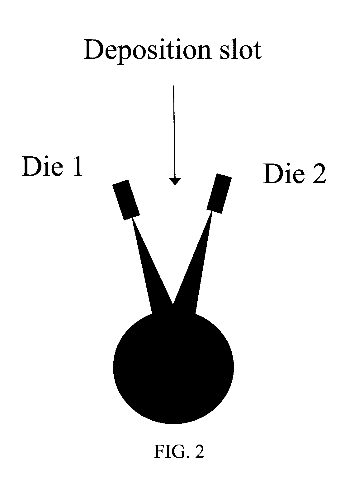 Multi-die melt blowing system for forming co-mingled structures and method thereof