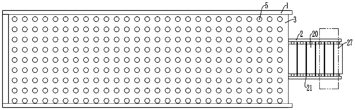 Storage device of mold steel