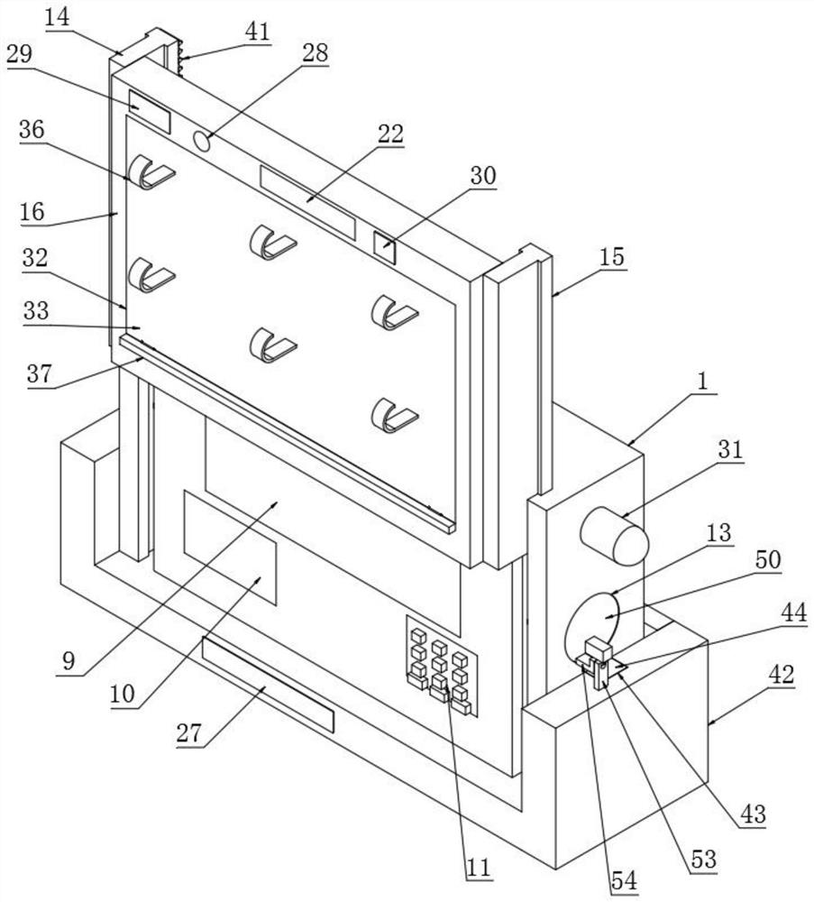 RCC-based access control machine equipment with face recognition and door opening function