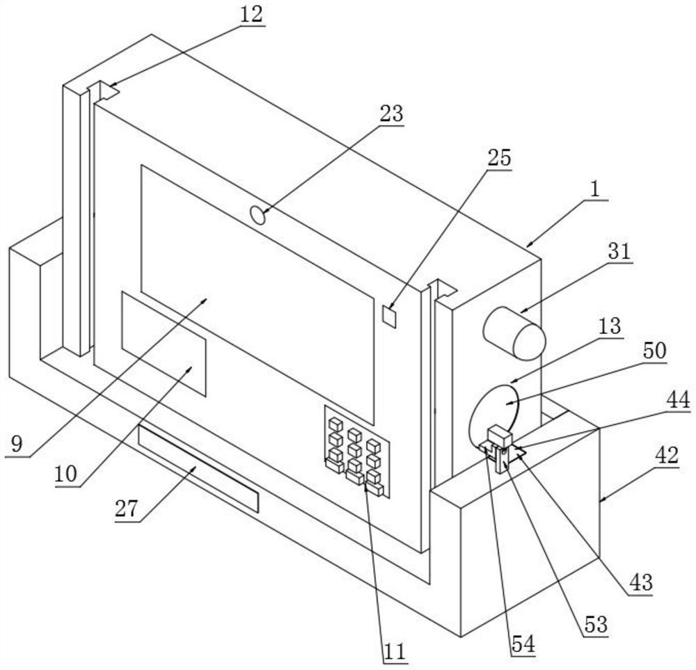 RCC-based access control machine equipment with face recognition and door opening function