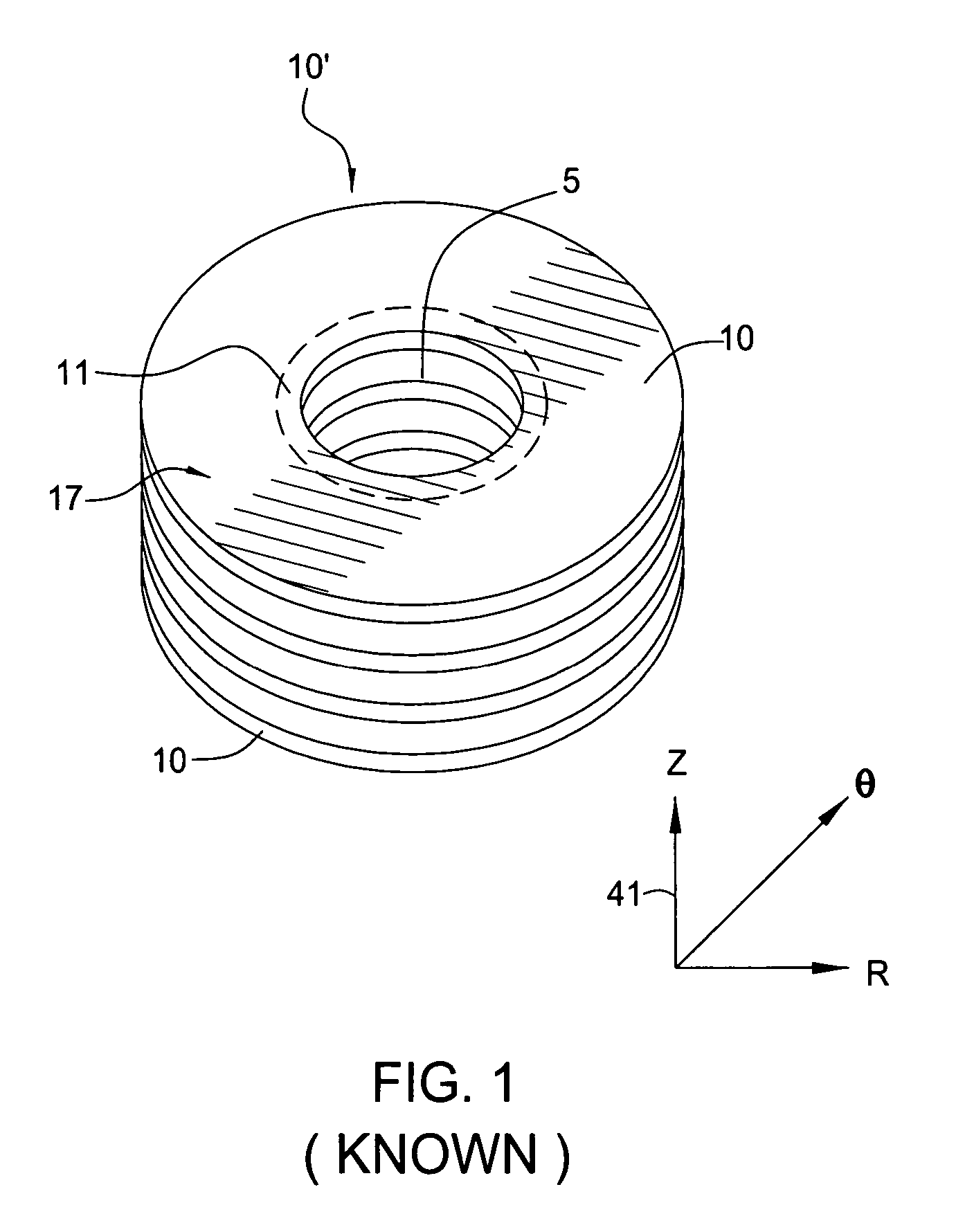 Radial pumping oil seal for fluid dynamic bearing motor