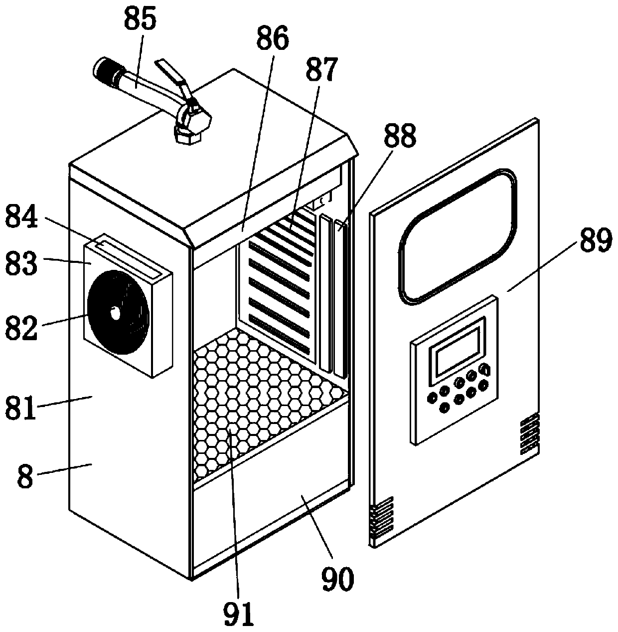 Operating table for infectious disease treatment experiments